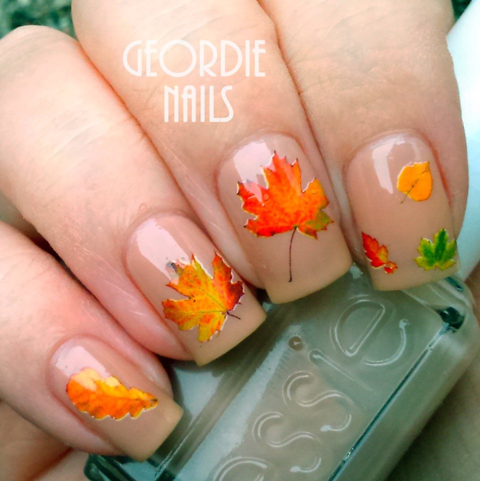 Осенний маникюр