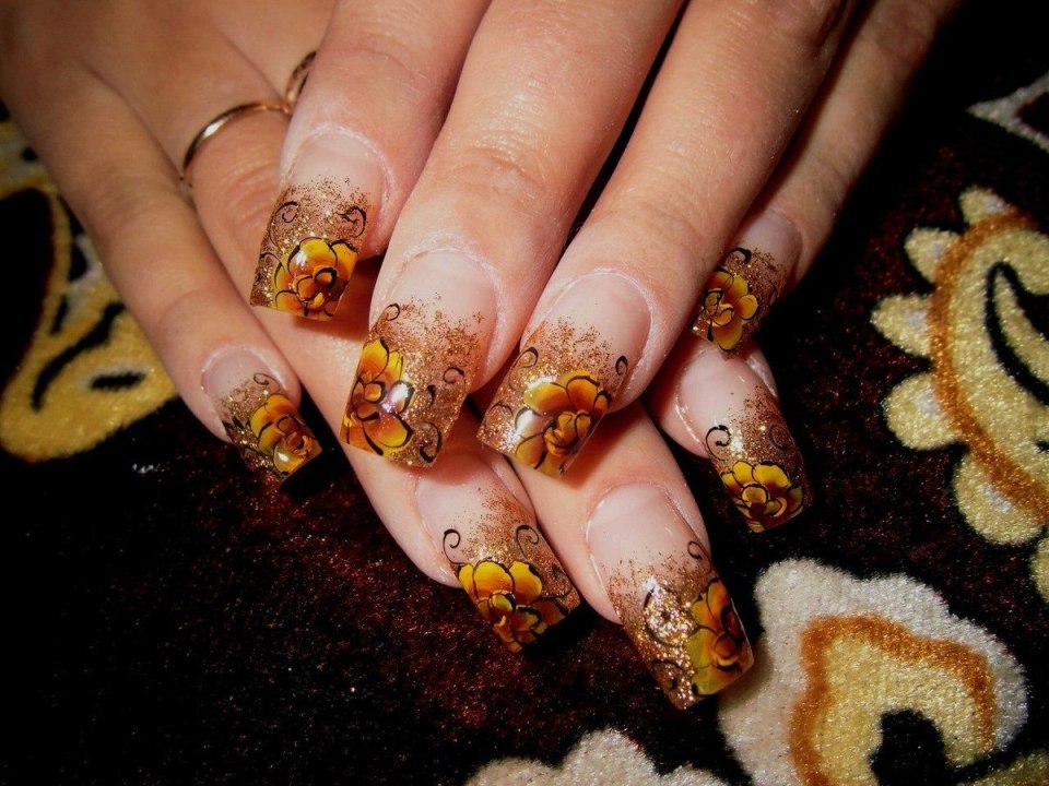 Осенний маникюр