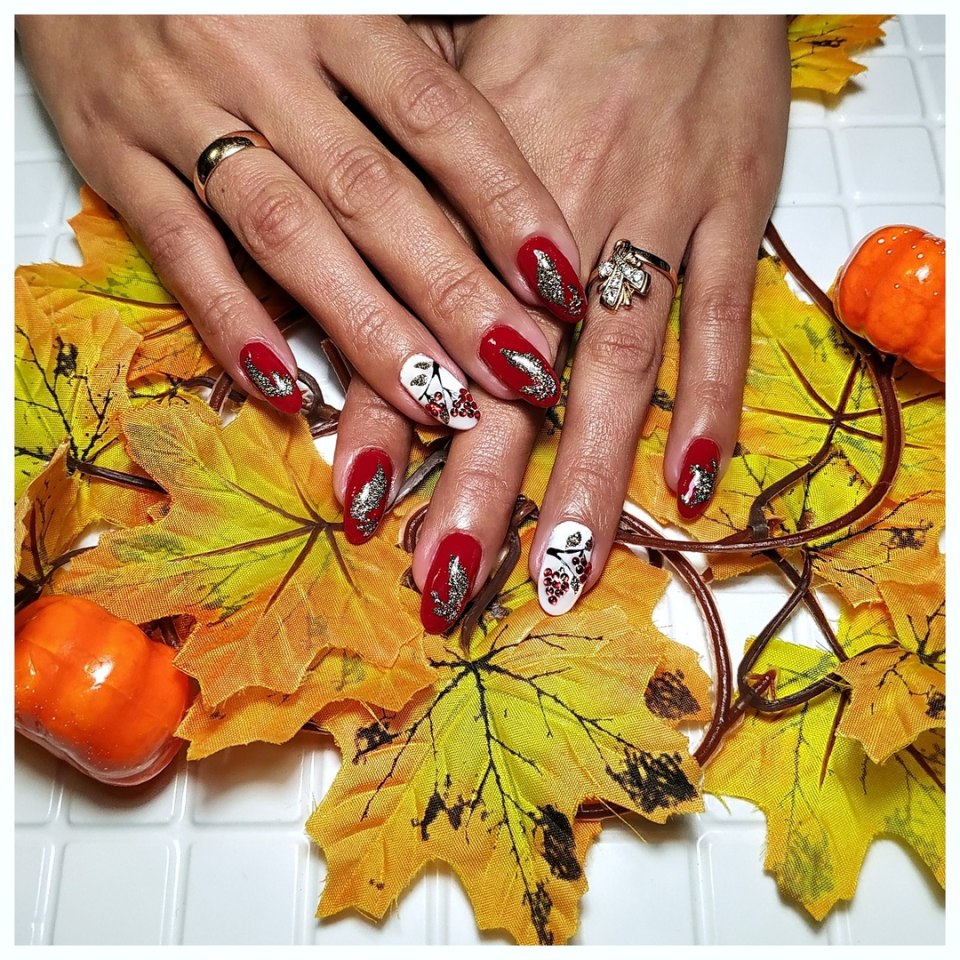 Ногти осень