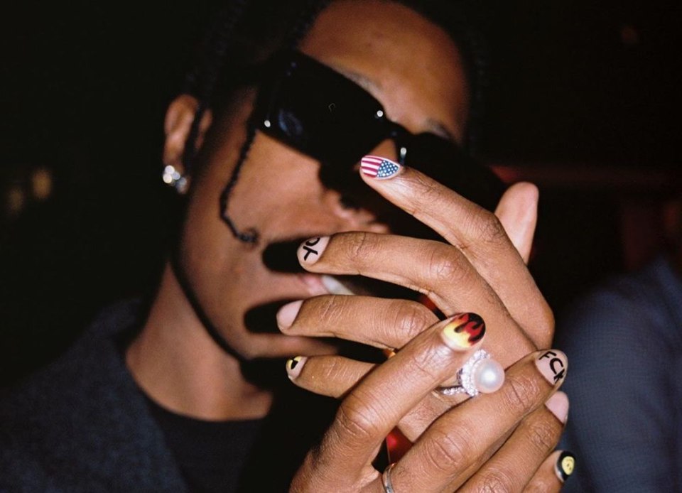 ASAP Rocky Nails