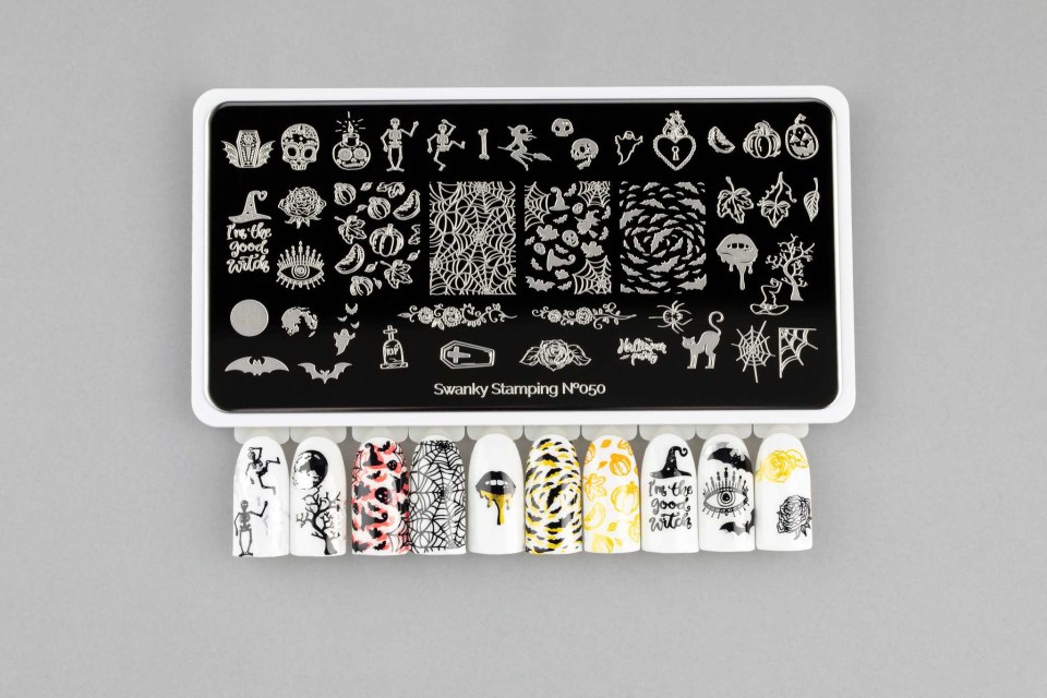 Пластина Swanky Stamping №50