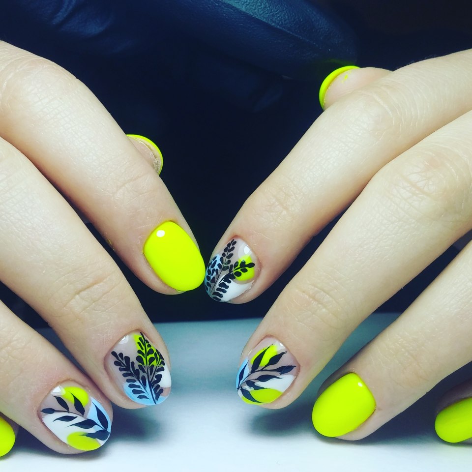 China Glaze grass is Lime Greener