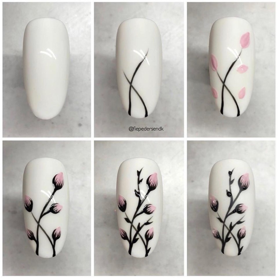 Как научиться рисовать на ногтях