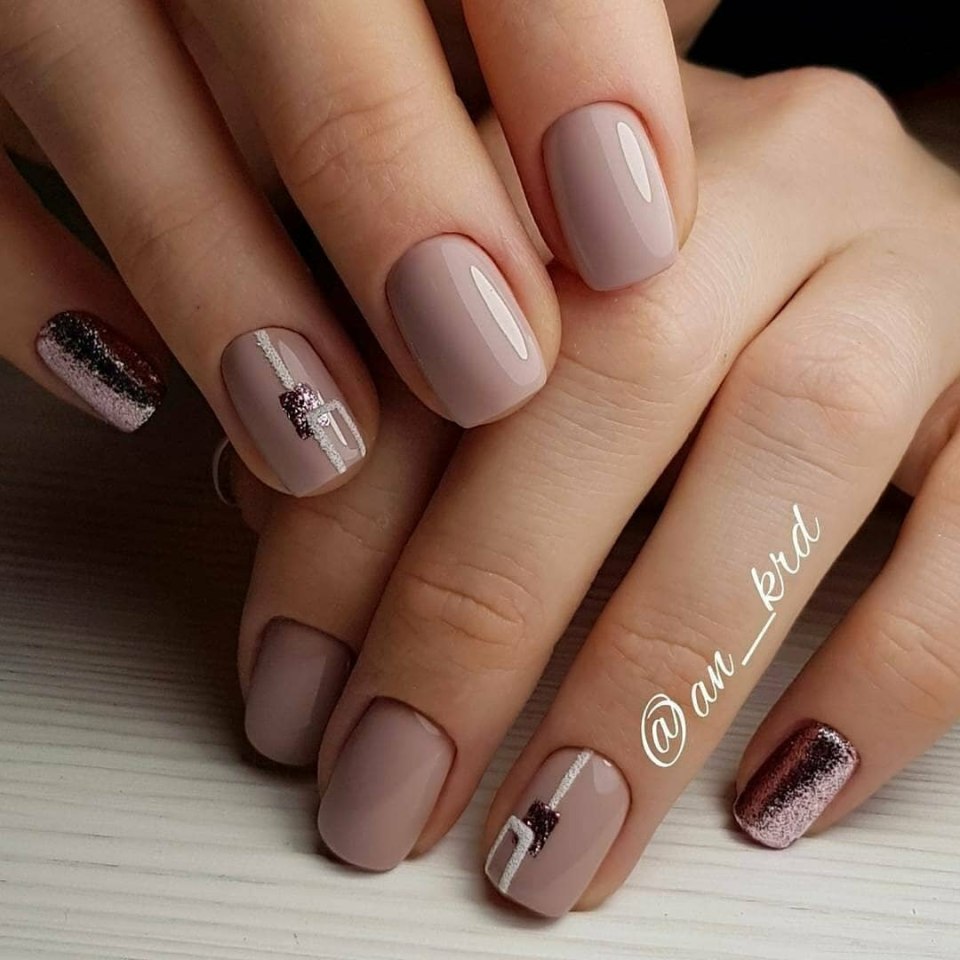 Геометрический маникюр