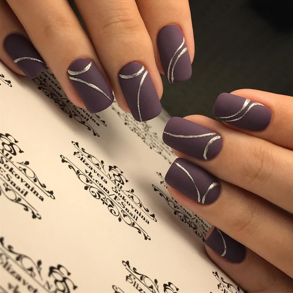 Ажурный маникюр