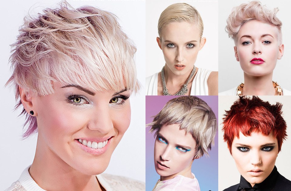 Стрижка Пикси рваная