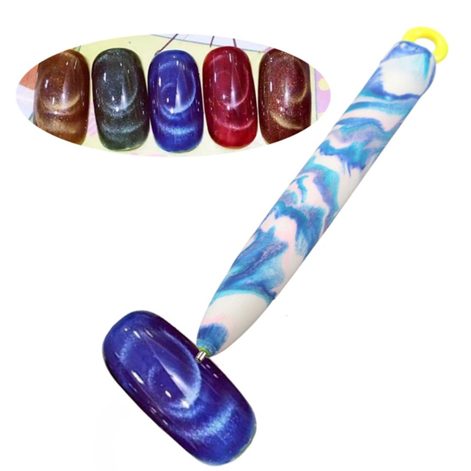 Ручка магнит для гель лака кошачий глаз