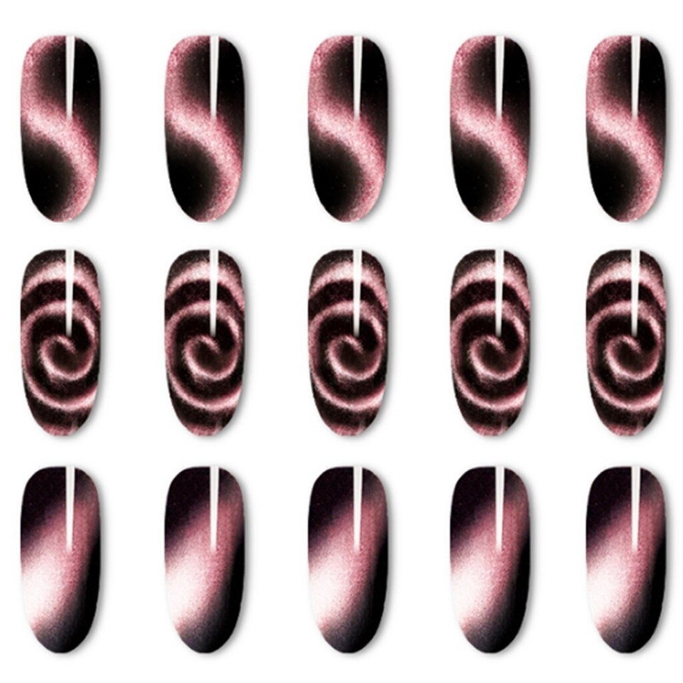 Отличия блесток и кошачьего глаза