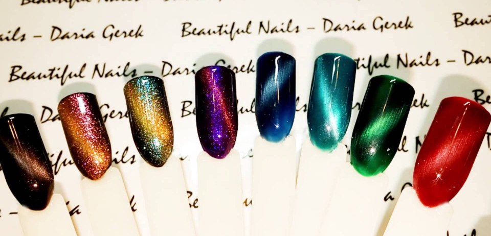 Гель лак Akinami Cat Eye кошачий глаз