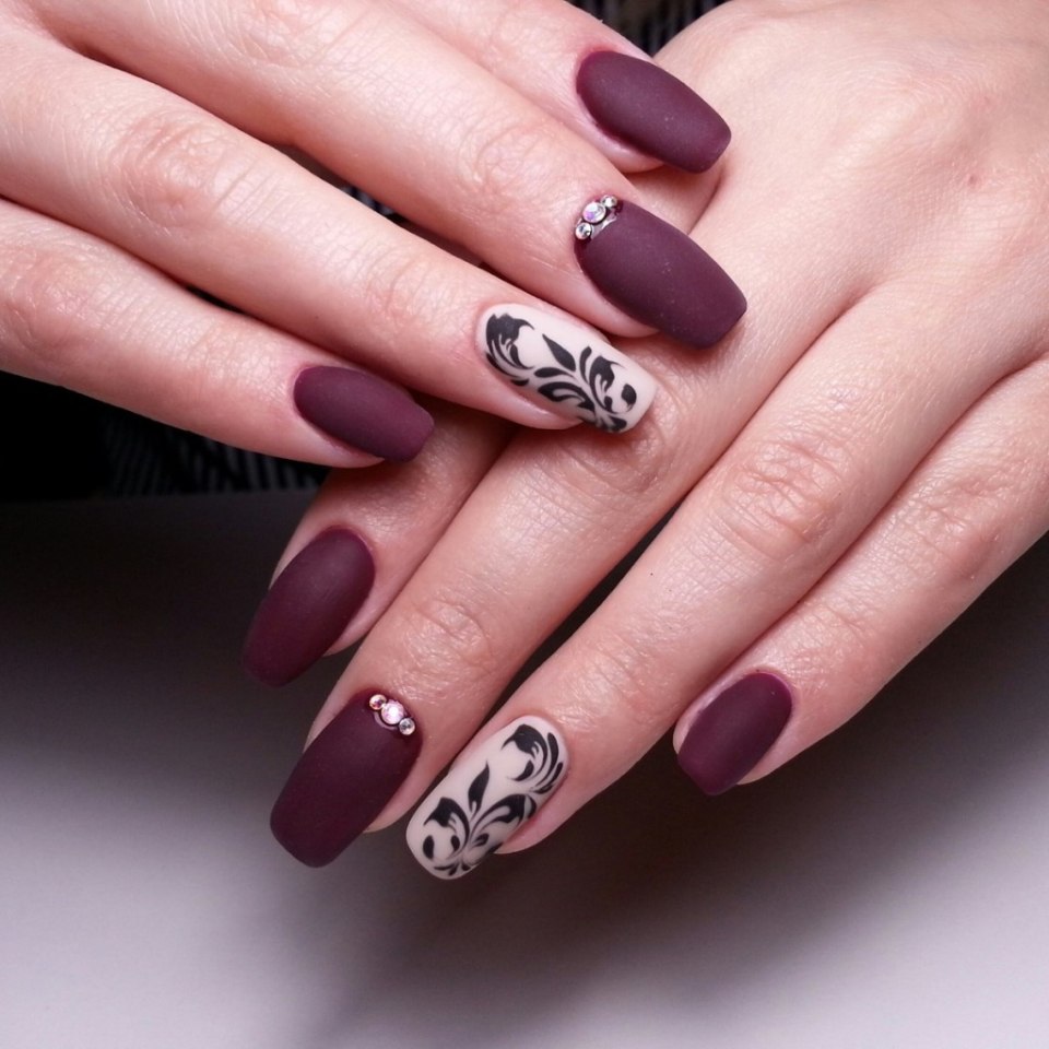 Красивый дизайн ногтей