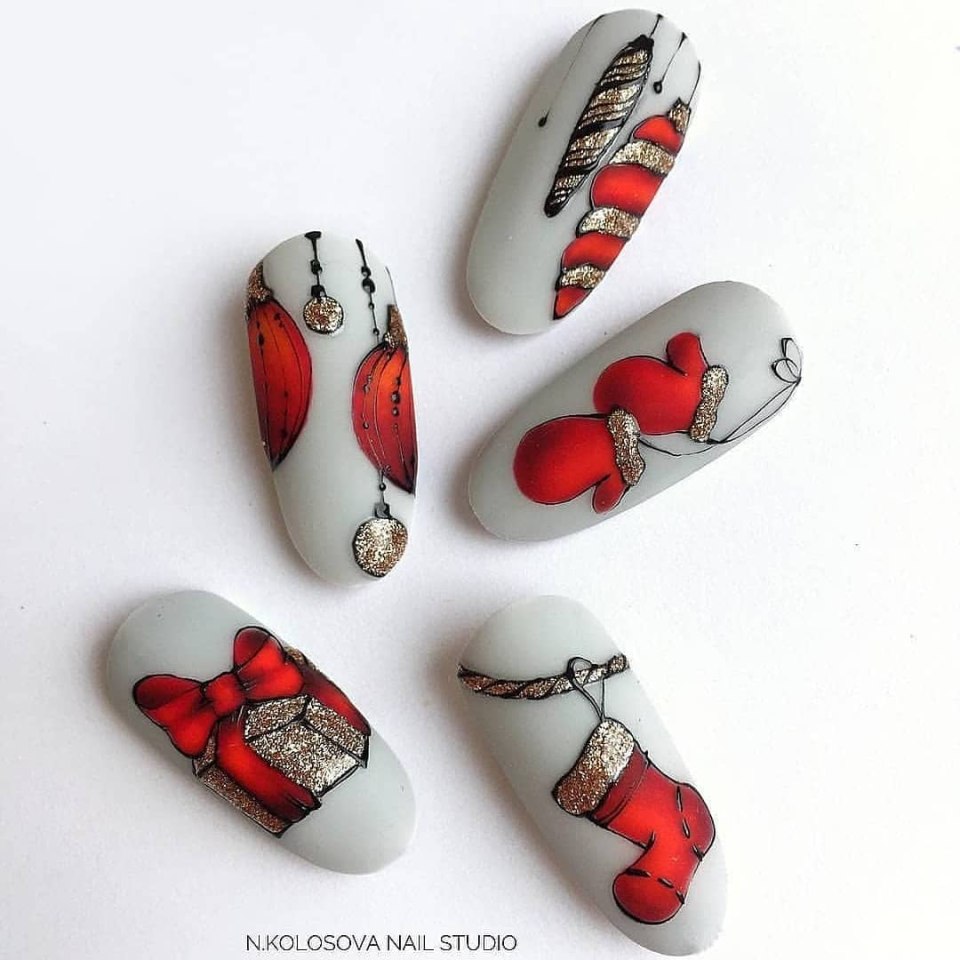 Наталья Колосова ногти