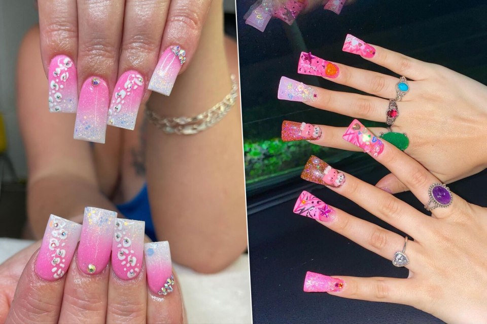 Наращивание ногтей дизайн