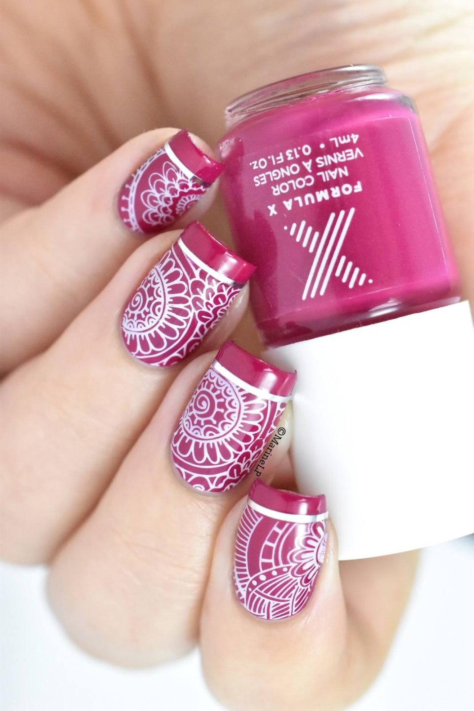 Френч со стемпингом