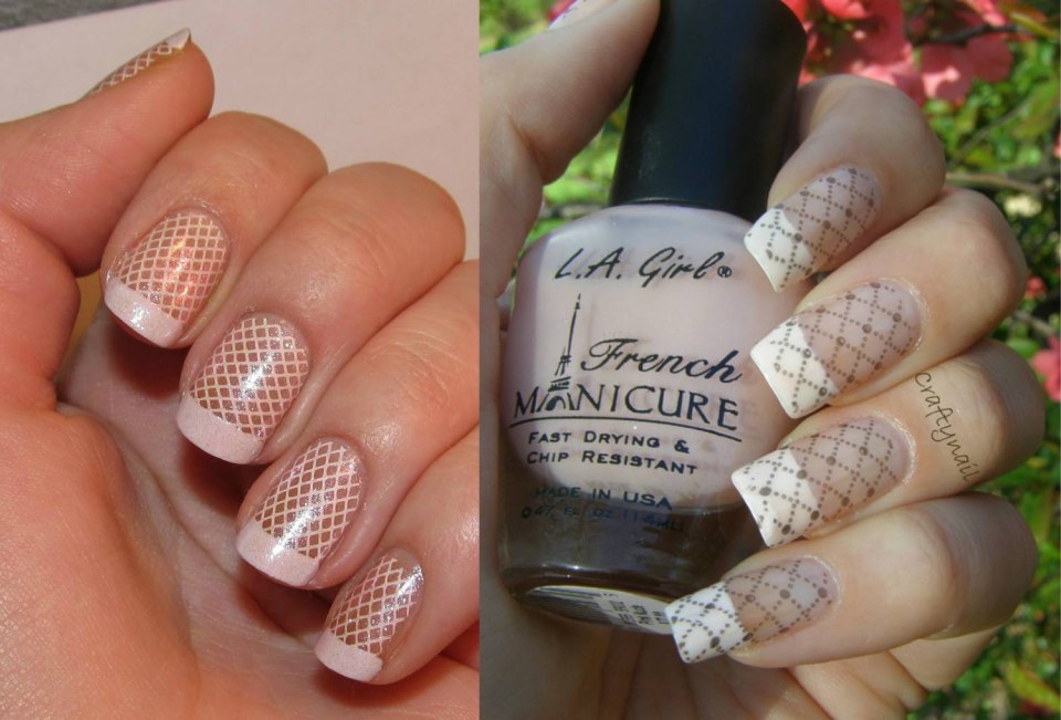 DIY Manicure with Scotch Tape STEPBYSTEP instructions interesting ideas and recommendations