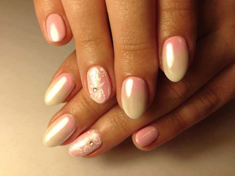 Нюдовый градиент френч