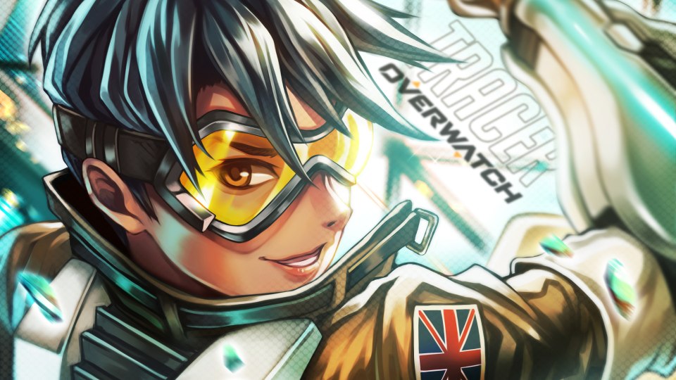 Мэй Overwatch в Нижнем белье