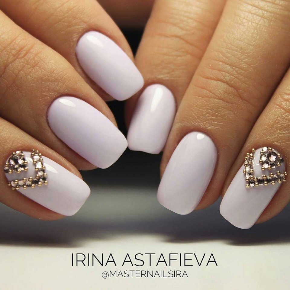 Nail Sunny маникюр белый