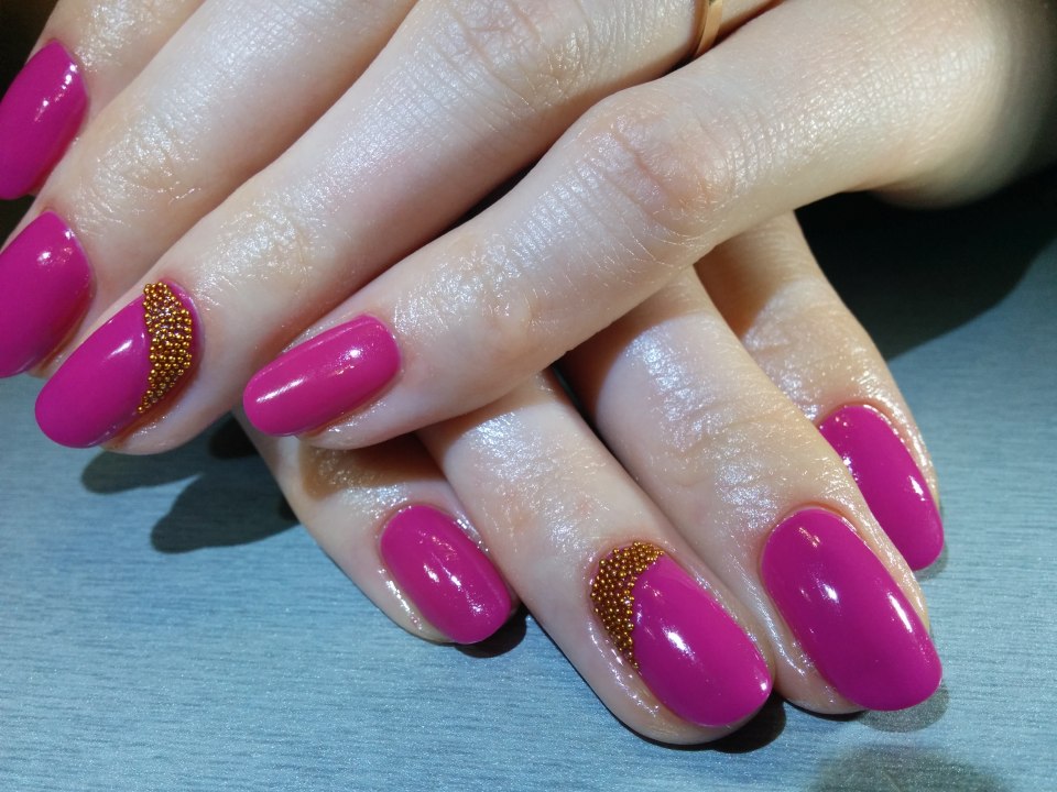 Маникюр шеллак