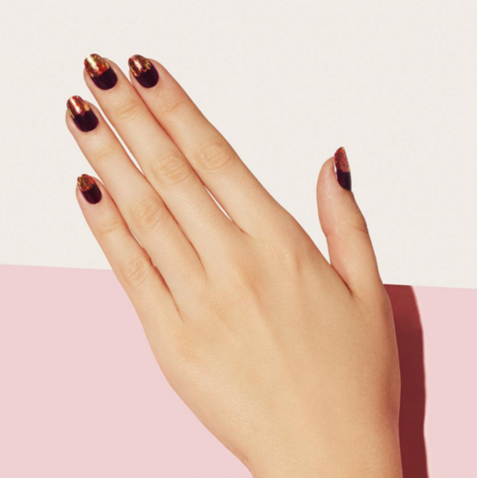 Маникюр для коротких пальцев