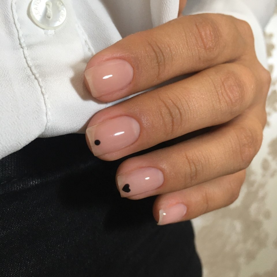 Нюдовый градиент френч