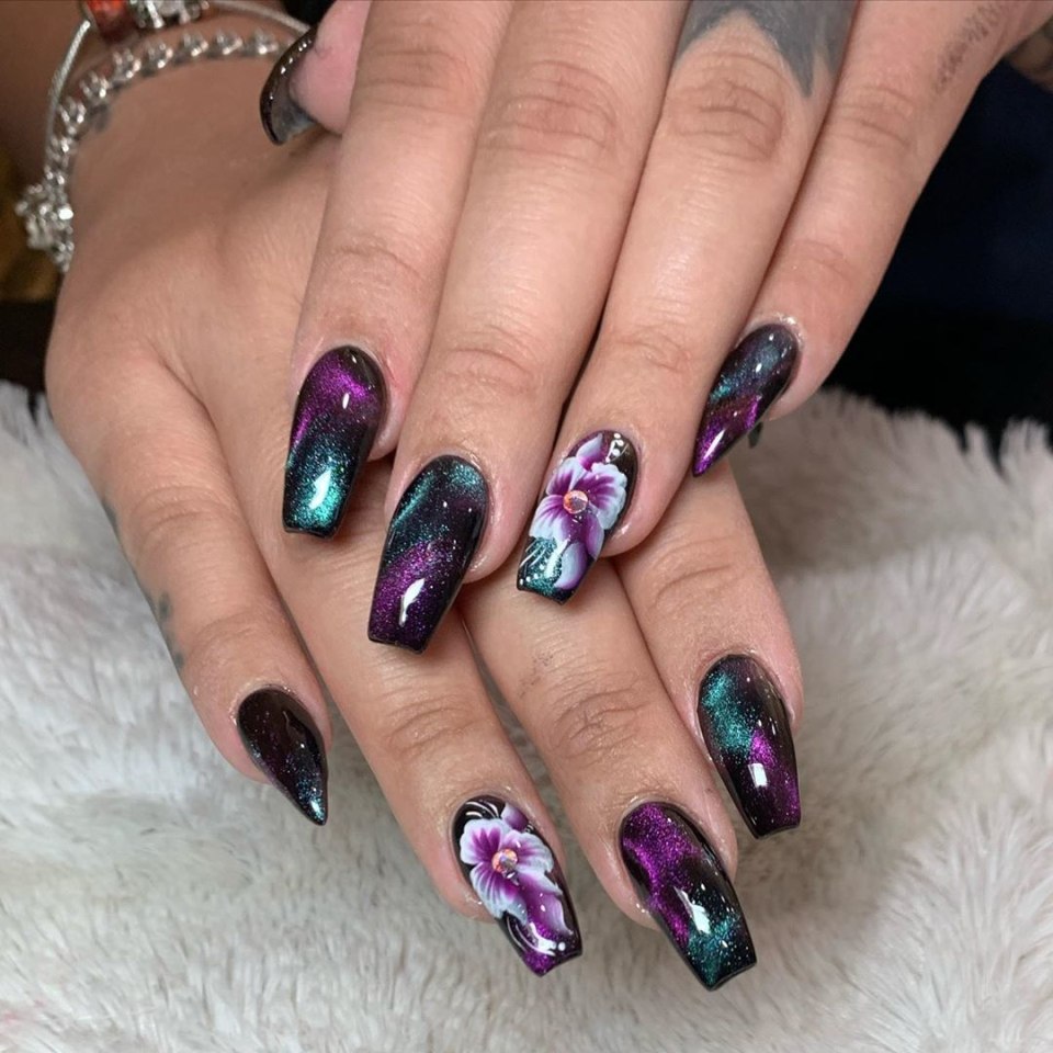 Френч кошачьи глазки