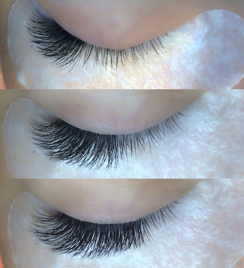 Перекрестное наращивание ресниц
