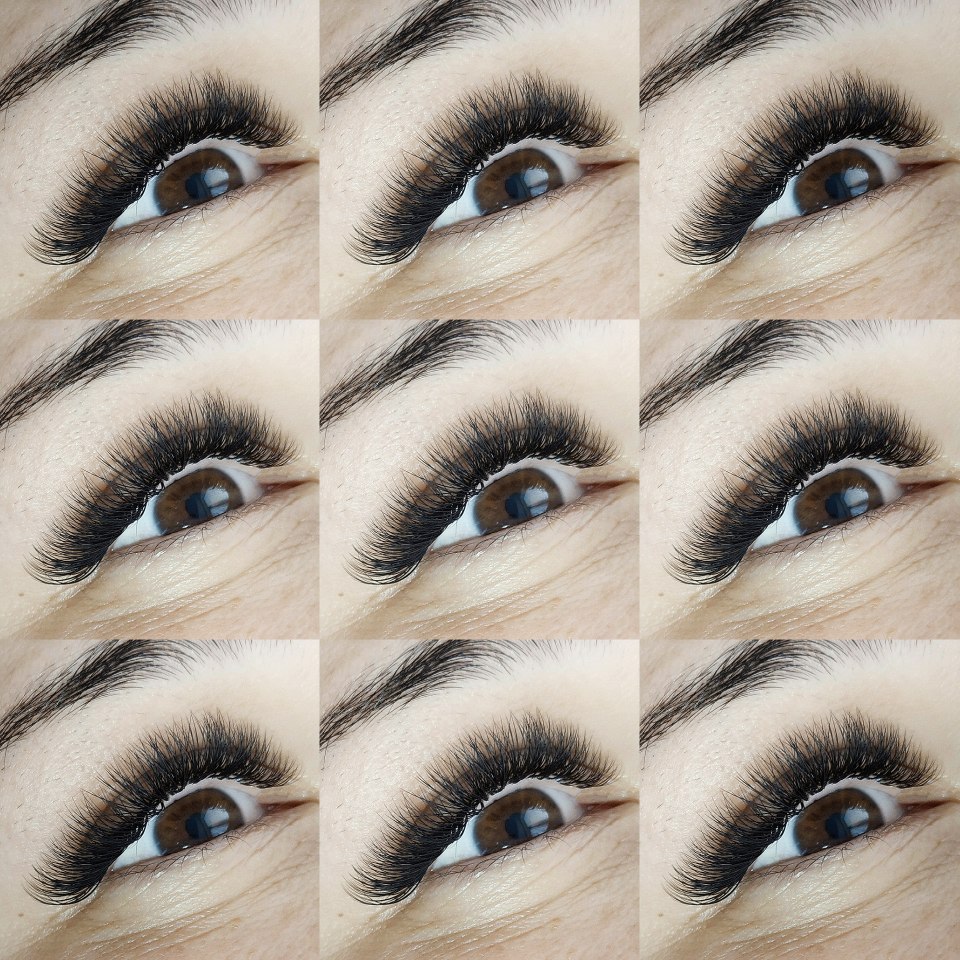 Наращивание ресниц виды