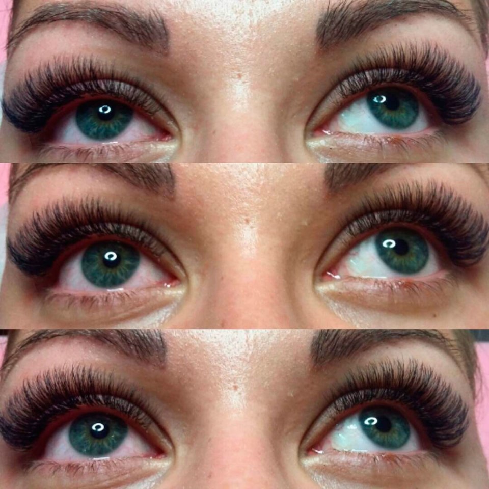 Декор нарощенных ресниц