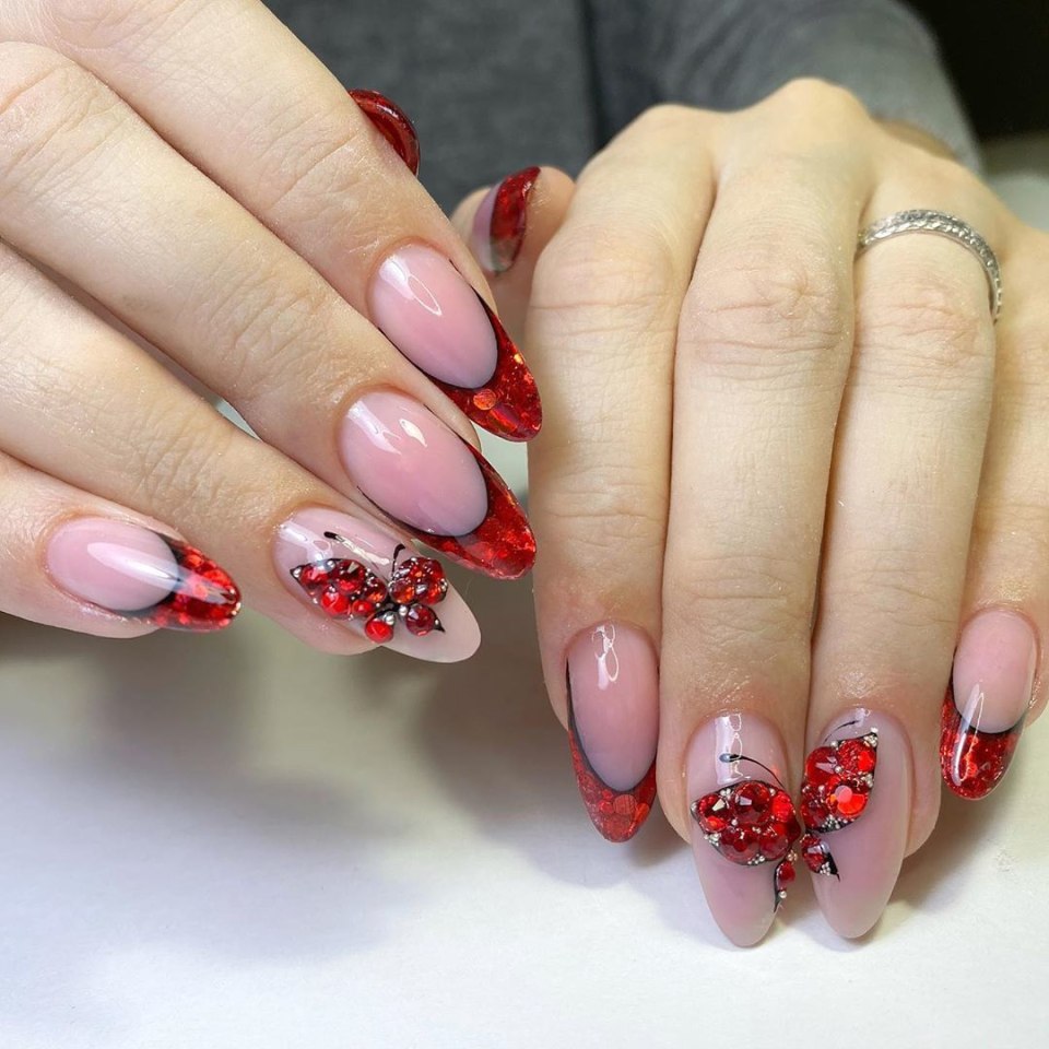 Нюдовый френч