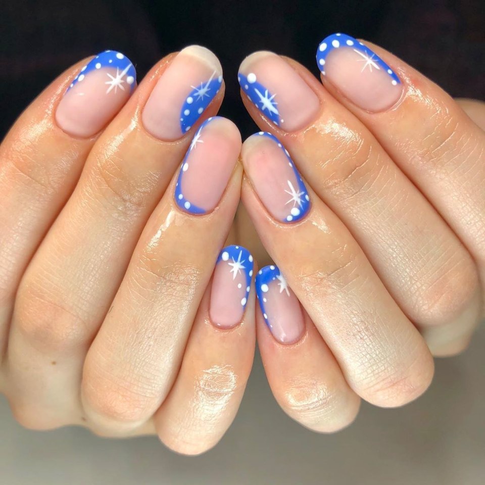 Элегантный маникюр на овальные ногти