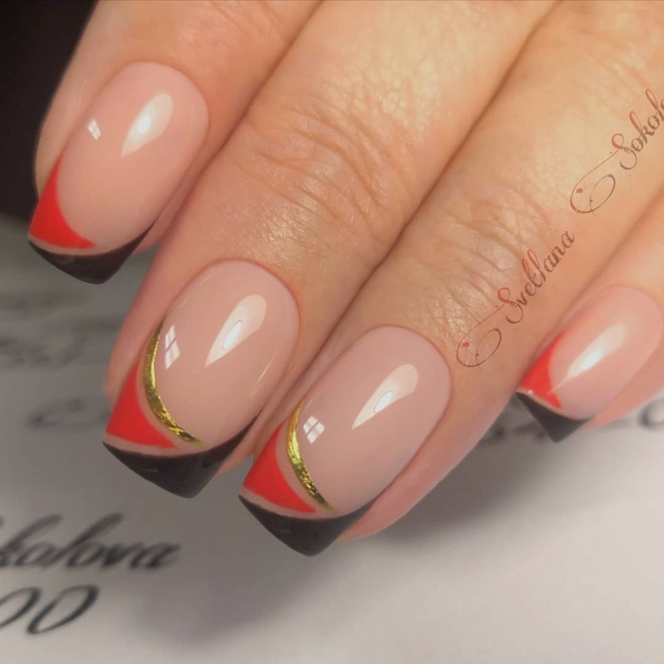 Френч с прорисовкой