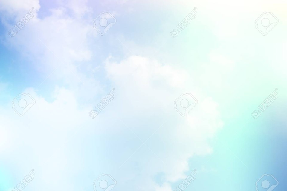 Фотообои с облаками бесшовные