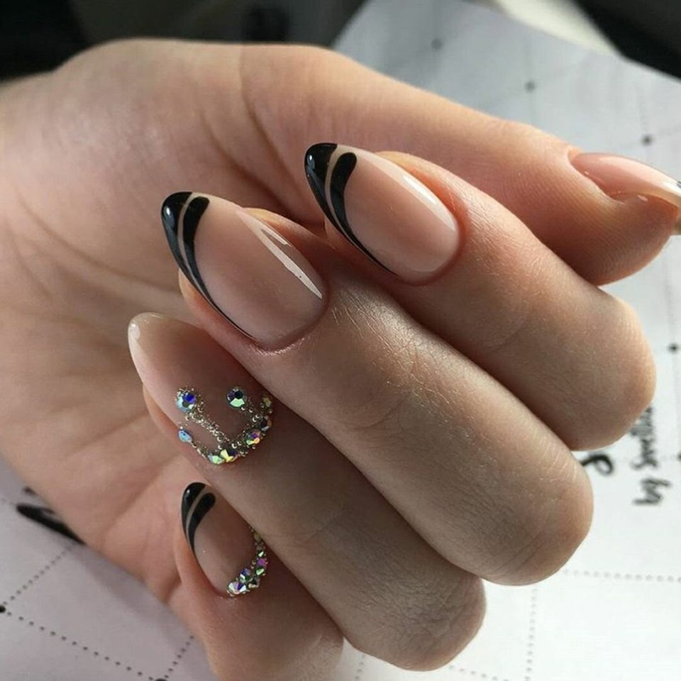 Черный френч