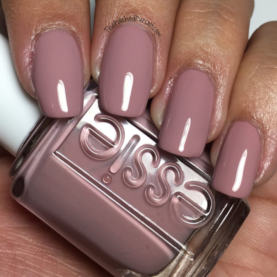 Essie серо лиловый