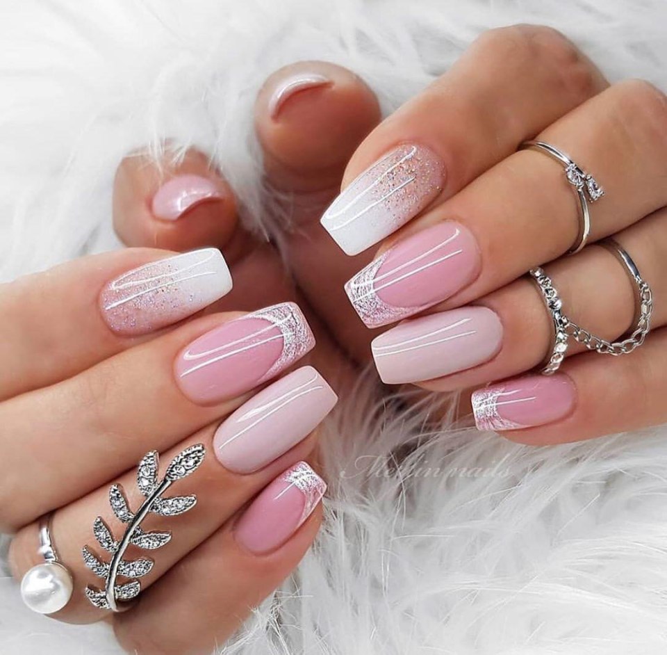 Нежный маникюр