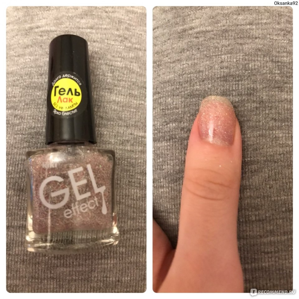 Лак Kiki Gel Effect, 6 мл, 34
