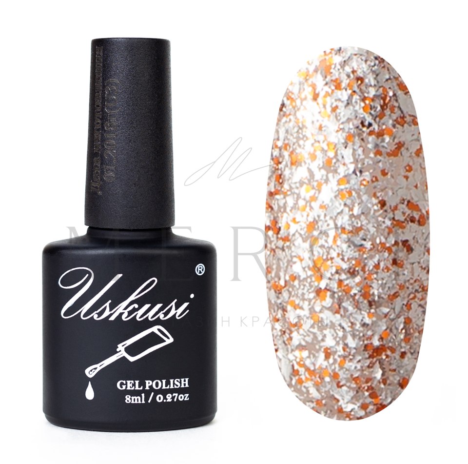 Ru Nail зеркальная пыль палитра