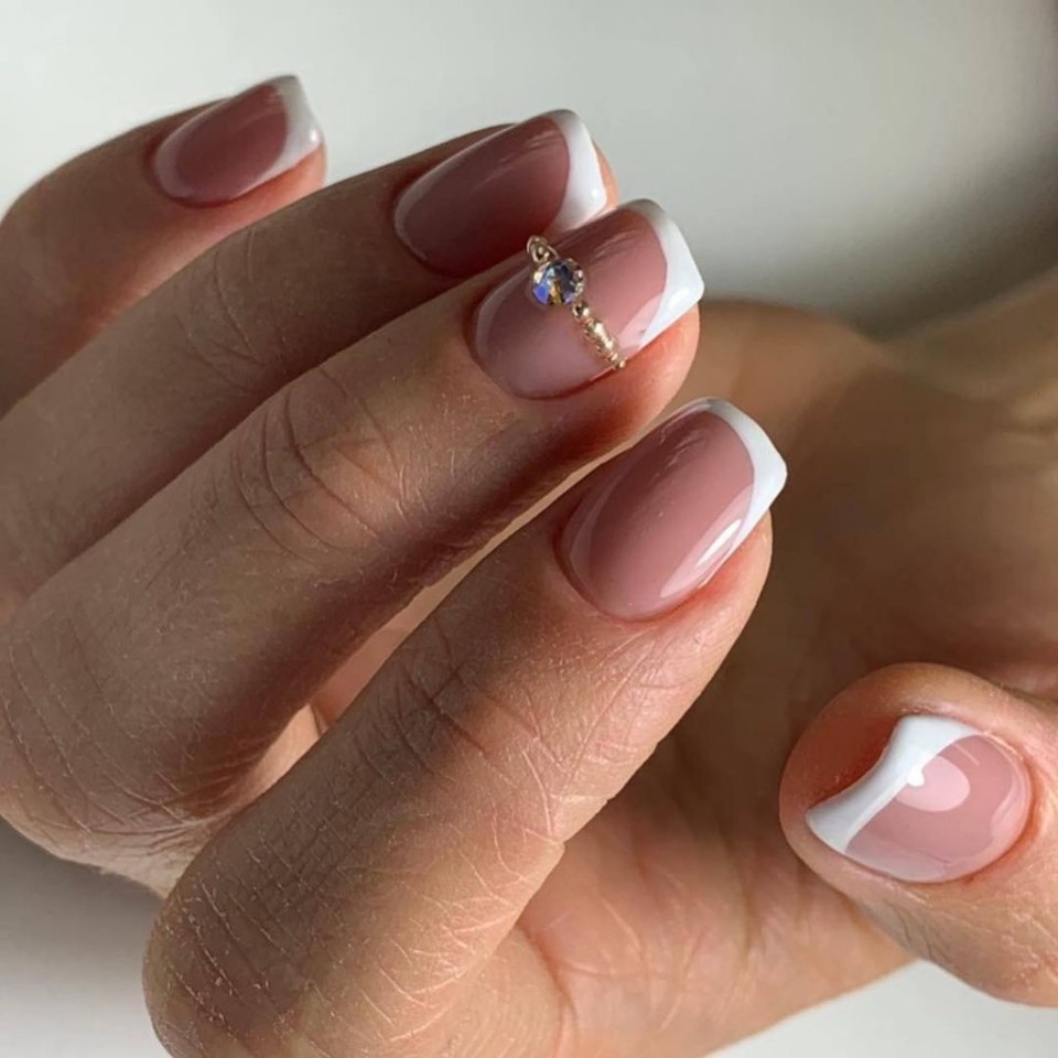 Выкладной френч свадебный