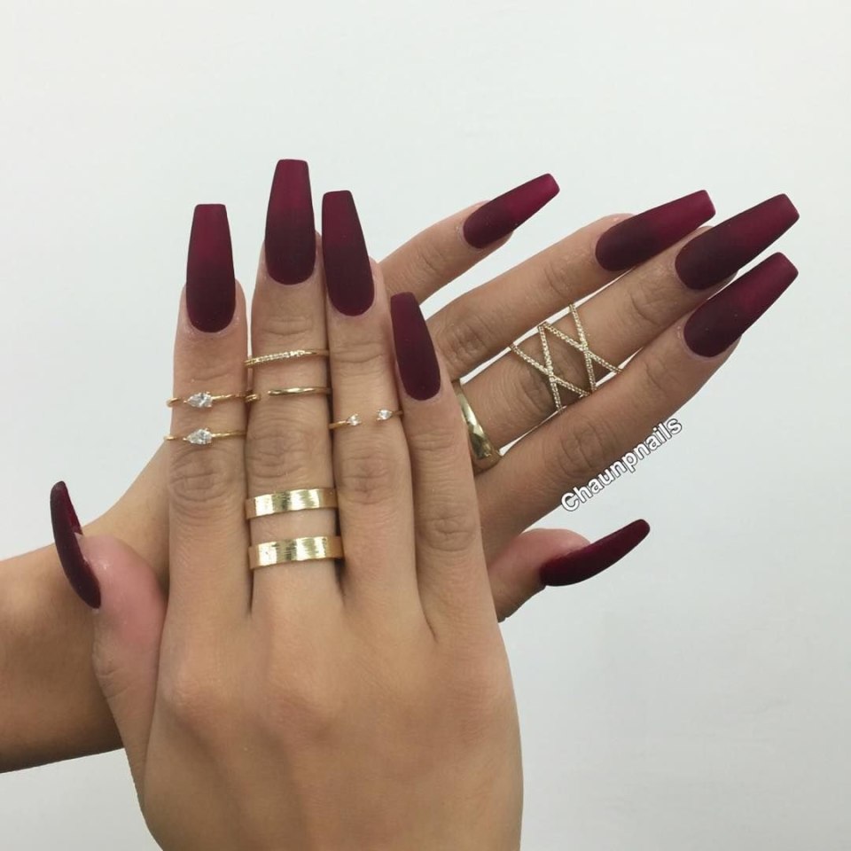 Ногти квадрат длинные