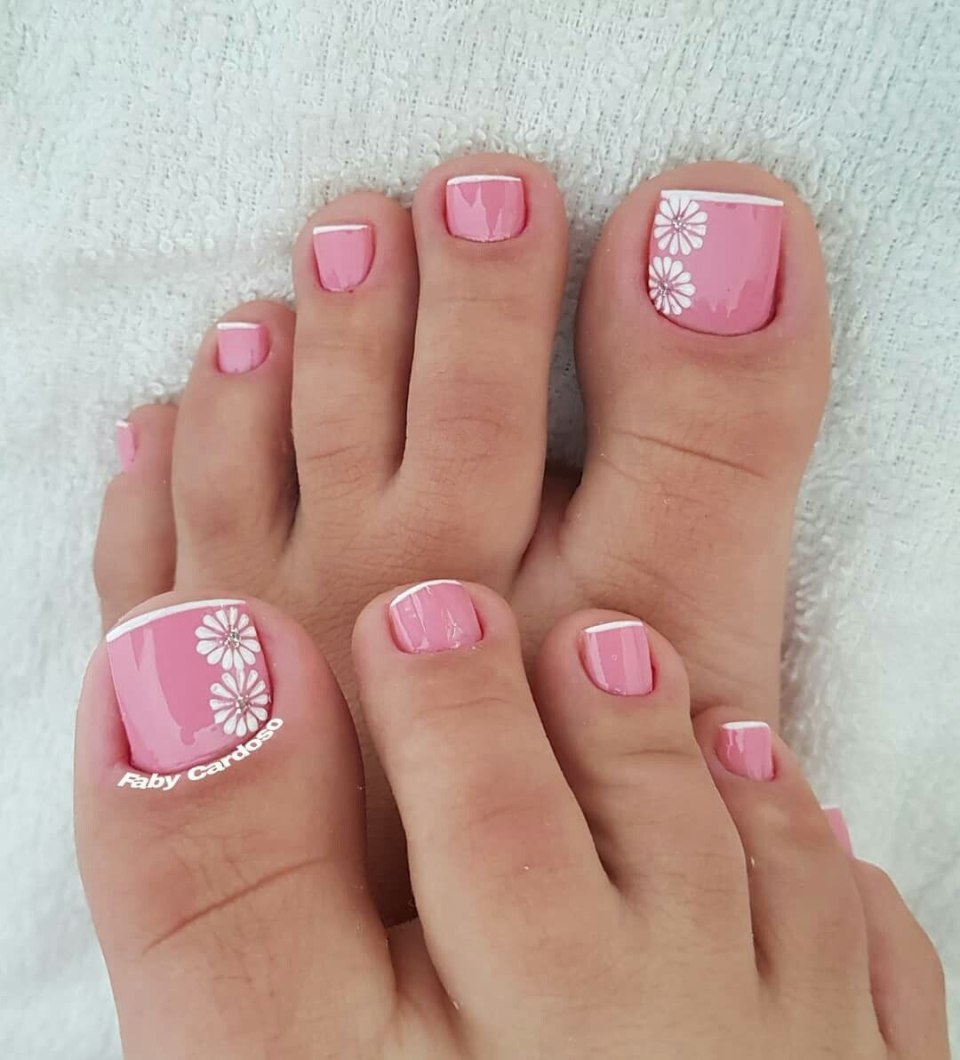 Педикюр на свадьбу