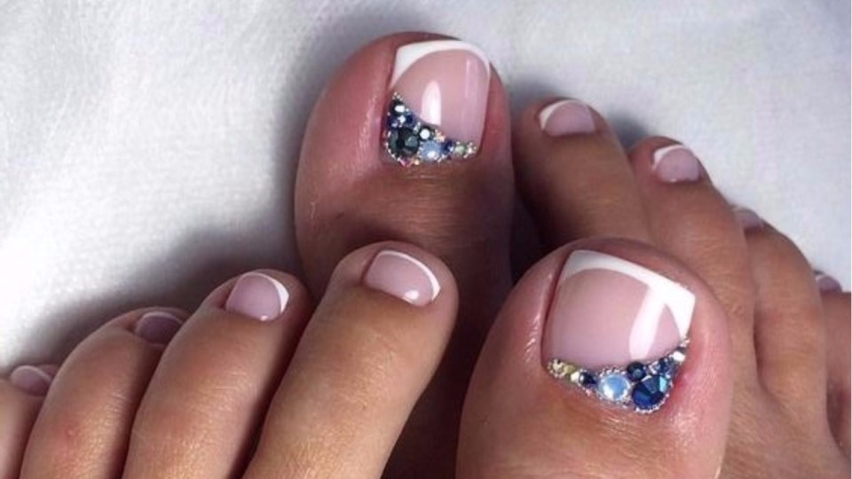 Свадебный педикюр