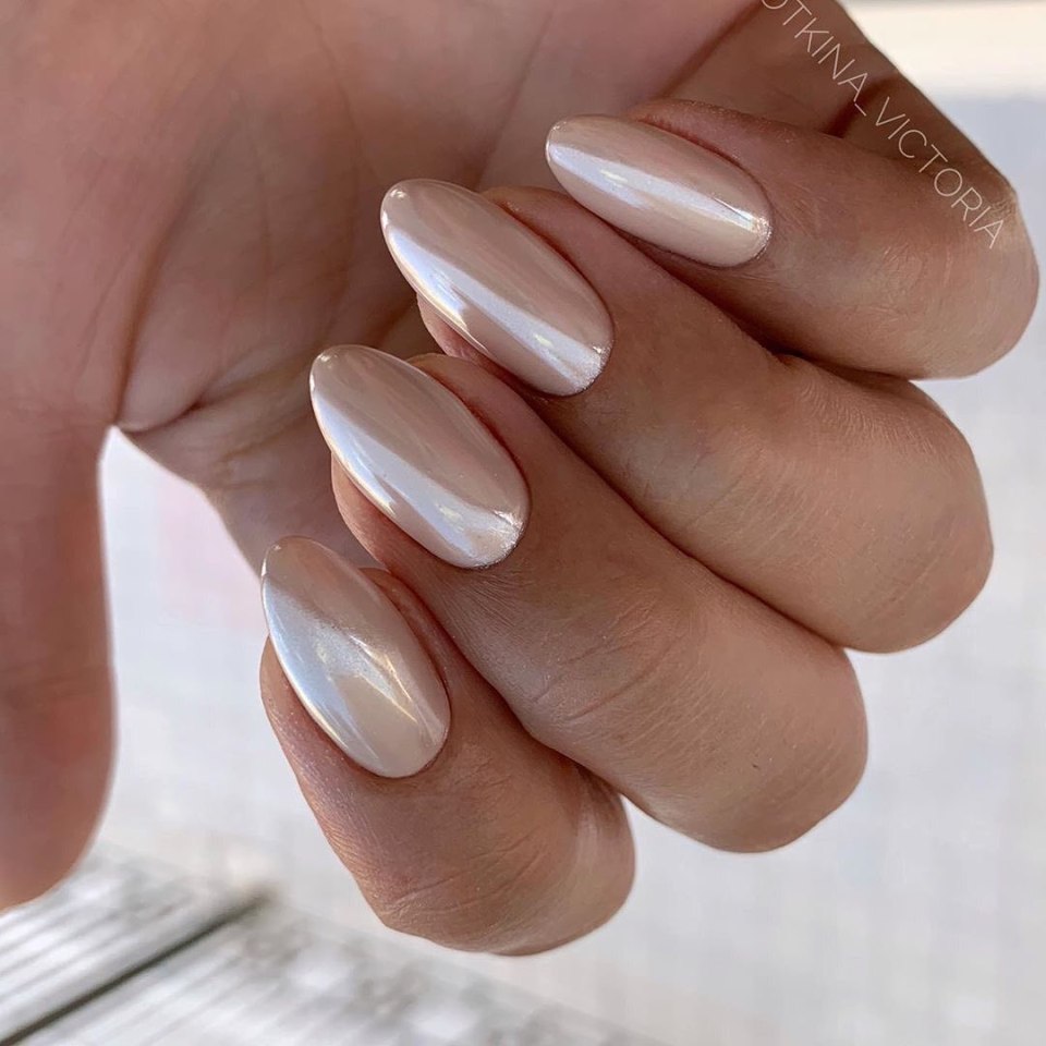 Френч 2020 миндаль с втиркой