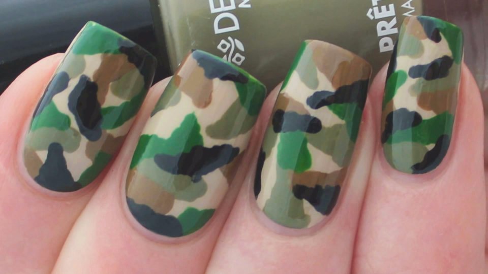 Roxy Camouflage Nail к10