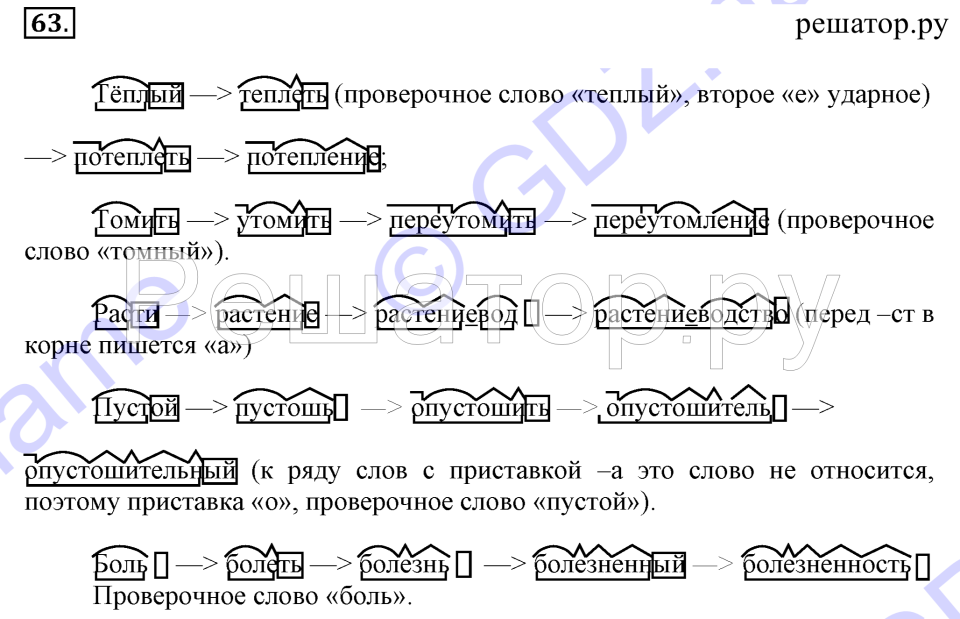 Словообразовательный разбор слова