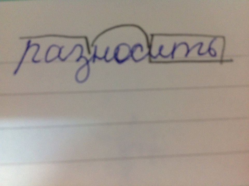 Образование слова Прачечная