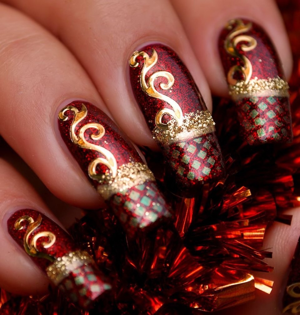 Новогодние ноги