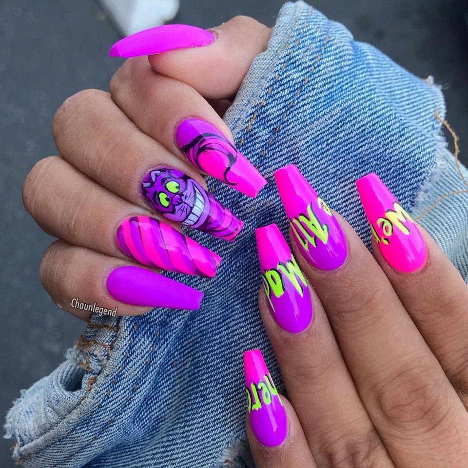 Яркие ногти