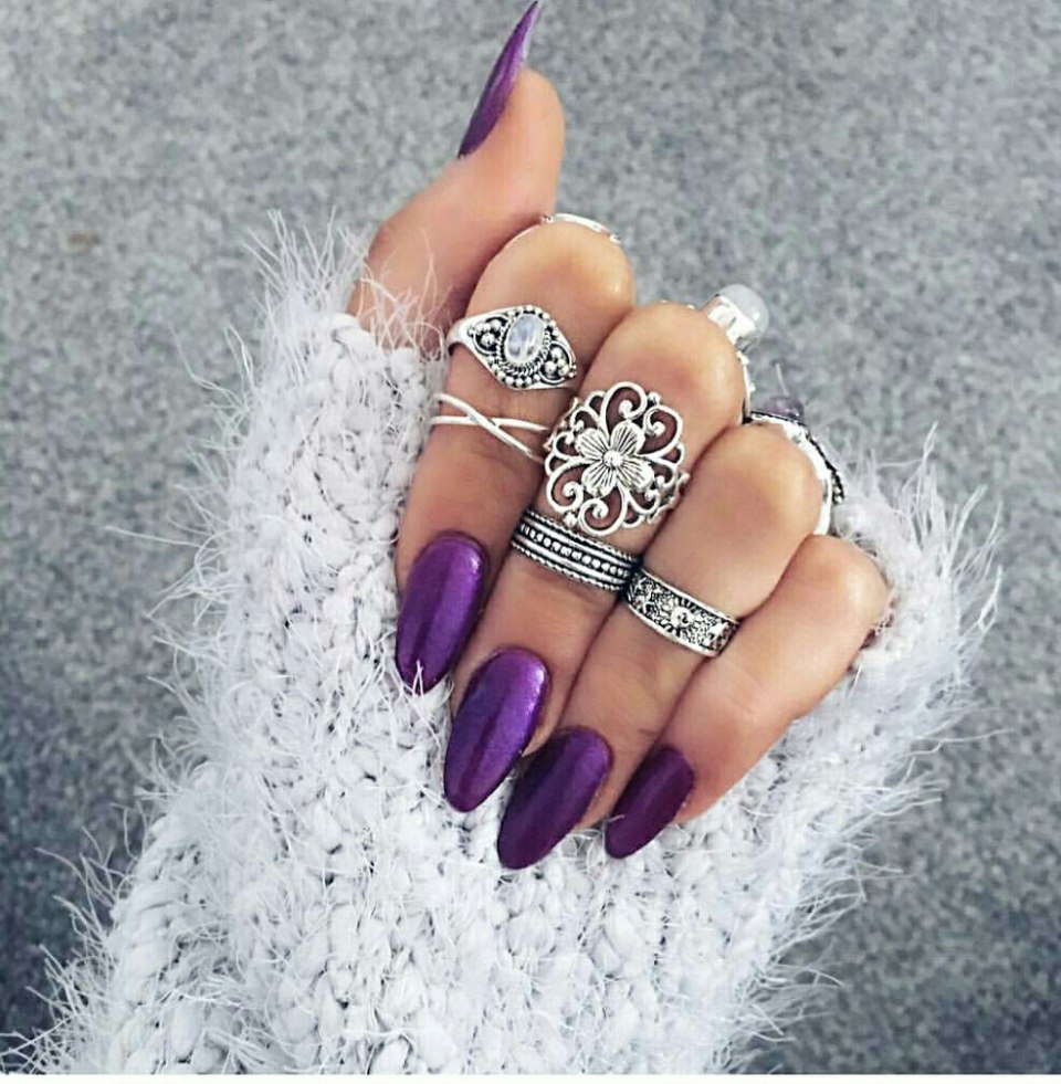 Шикарные длинные ногти