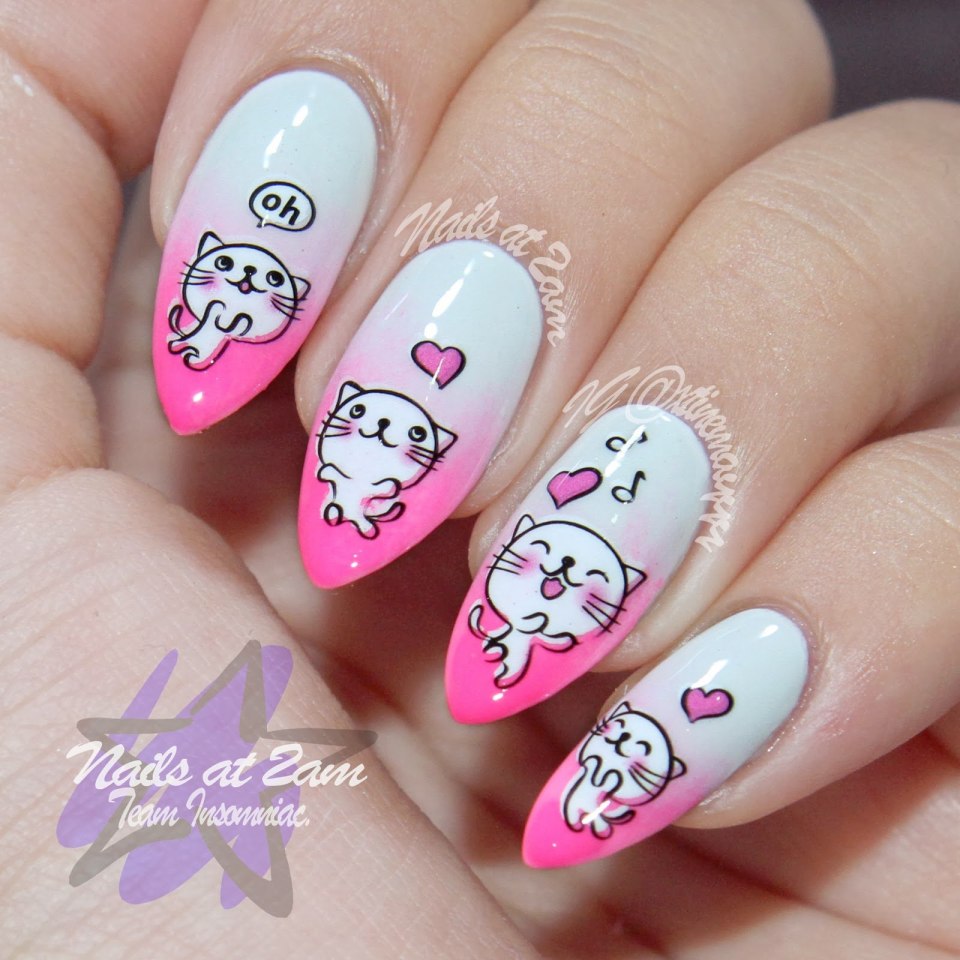 Мультяшные ногти