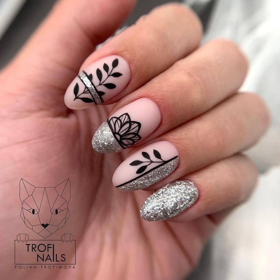 Маникюр в кошачьем стиле